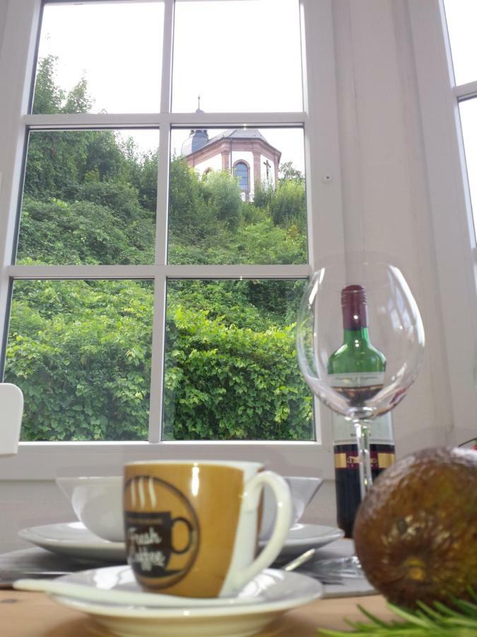 Moderne Wohnung In Barockem Altstadthaus Nahe Altstadt Und Radweg Blieskastel Exteriér fotografie